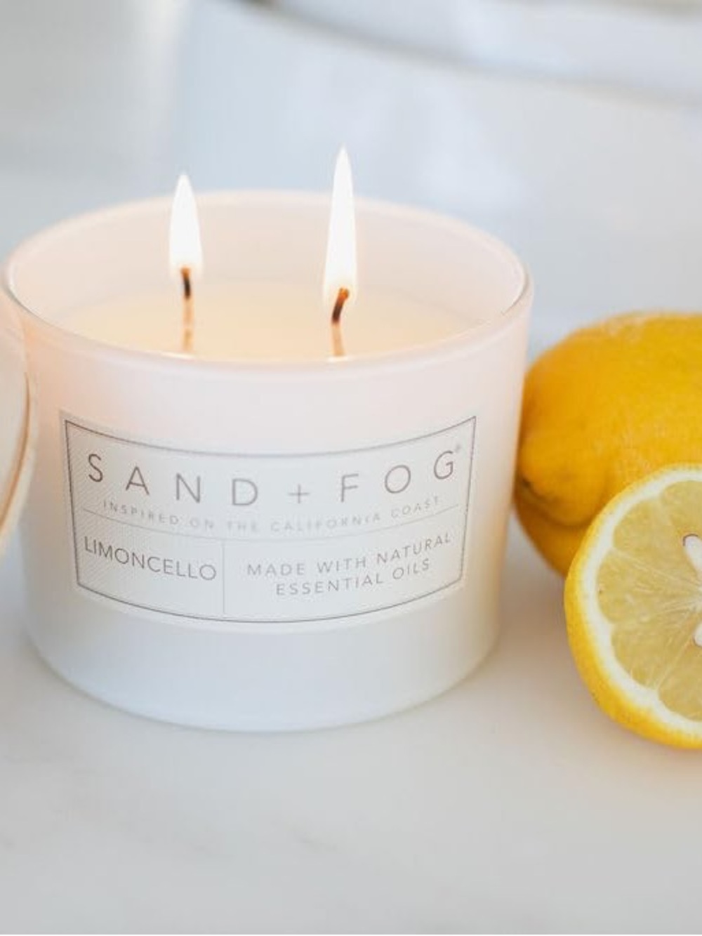 Sand + Fog Limoncello Scented Candle